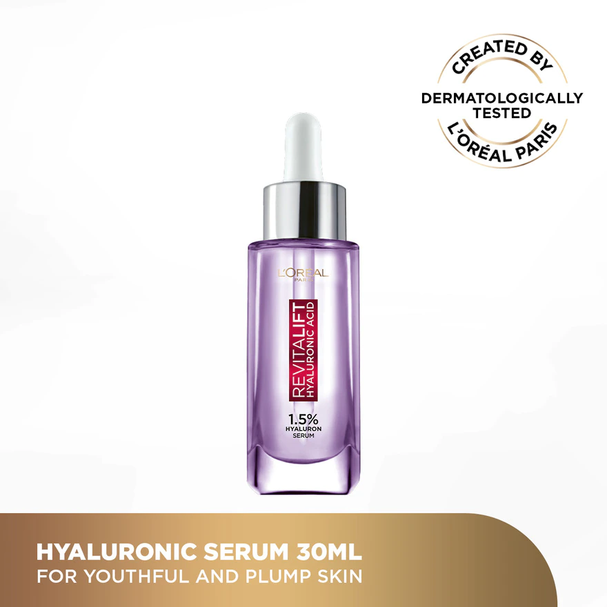 L'OREAL Hyaluronic Acid Serum 30ml (W) Lazada