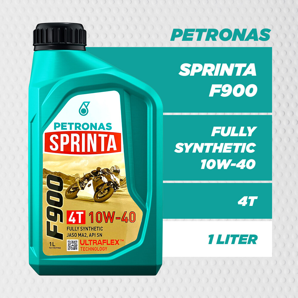 PETRONAS SPRINTA F900 4T 10W40 10W50 Fully Synthetic Engine Oil