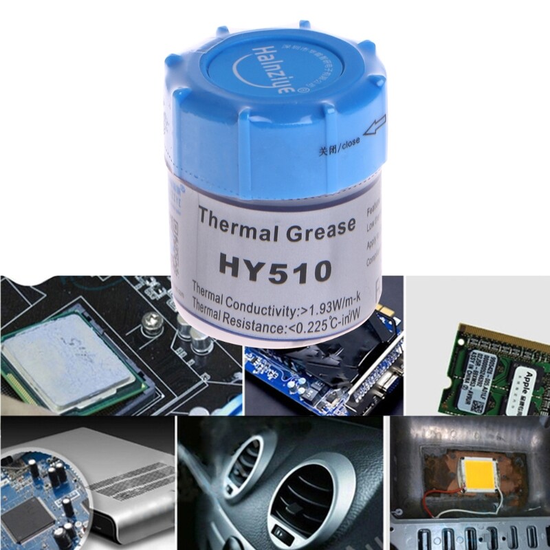 【New Arrival】 10G HY510 Thermal Grease Compound Silicone CPU Heat Sink Cooling Paste Gray