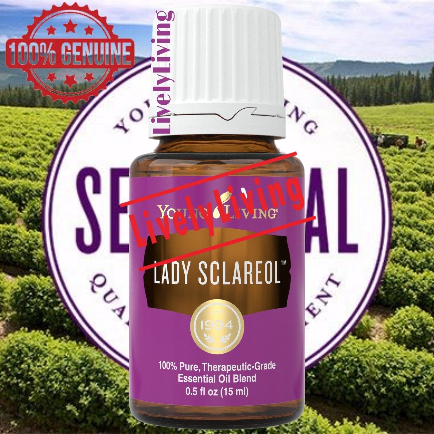 YL Lady Sclareol Essential Oil (15ml) Lazada