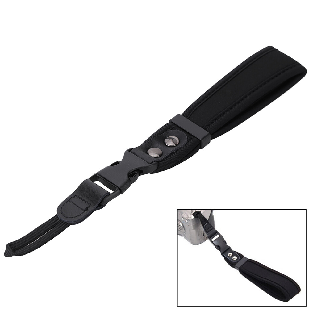 Soft Camera Hand Wrist Grip Strap Quick-Release Camera Wrist Belt Comfortable Lightweight for Canon/Nikon/Sony Fujifilm DSLR