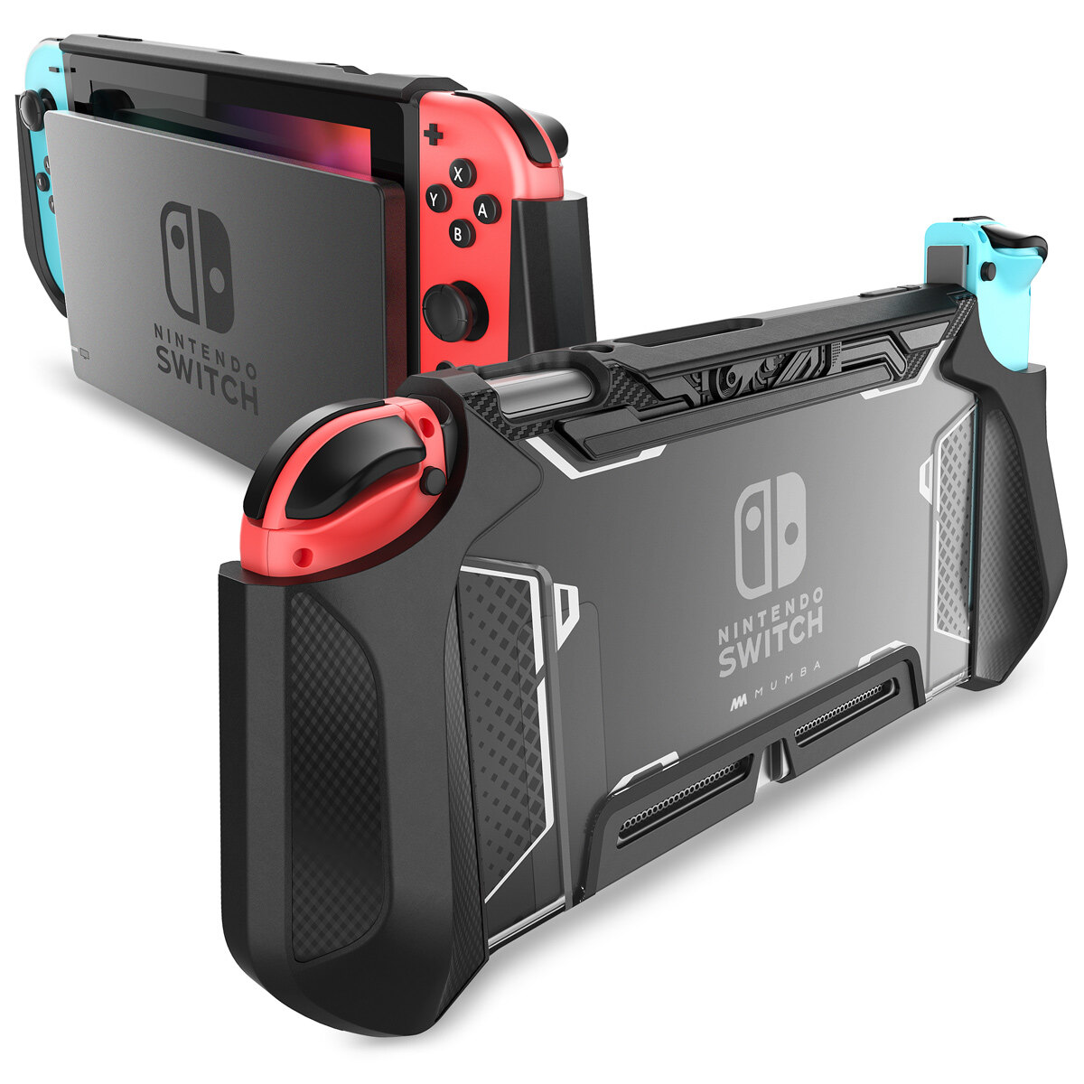 Mumba Case for Nintendo Switch Blade/Battle Protective Case (Black)