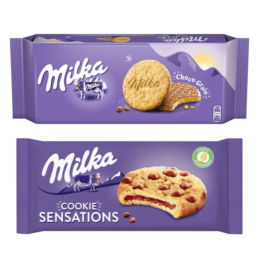 Milka Chocolate Chip Grain Cookies