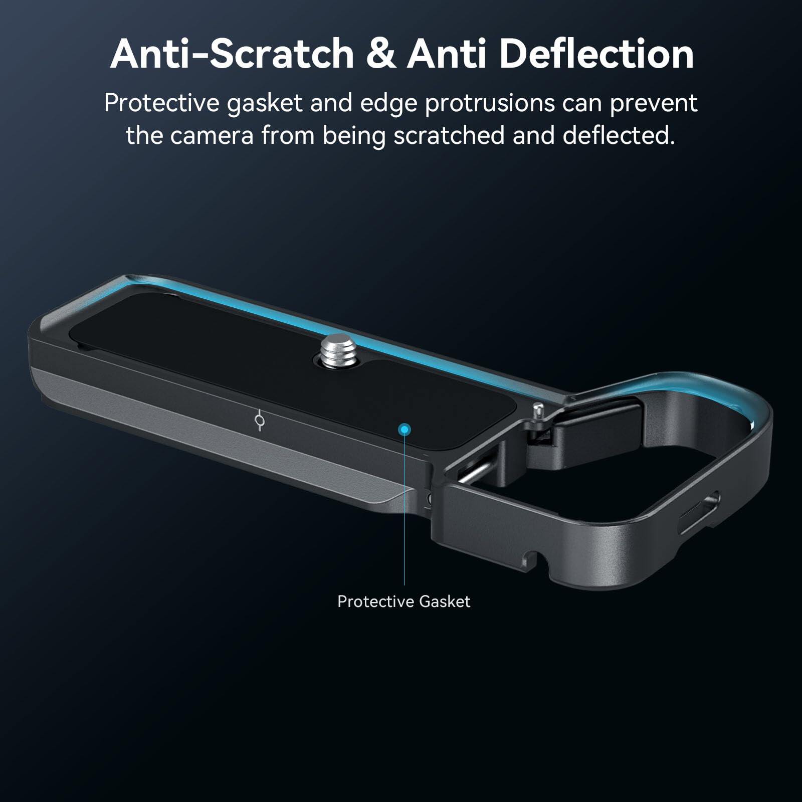 SmallRig Bottom Mount Plate Đáy gắn tấm cho Sony A7C II/ A7CR 4438 (đen)/4439 (Bạc)