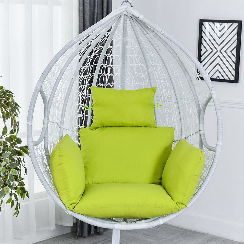 [only Pillow ]Rattan Swing Patio Garden Weave Hanging Egg Chair w/Cushion In or Outdoor Pad