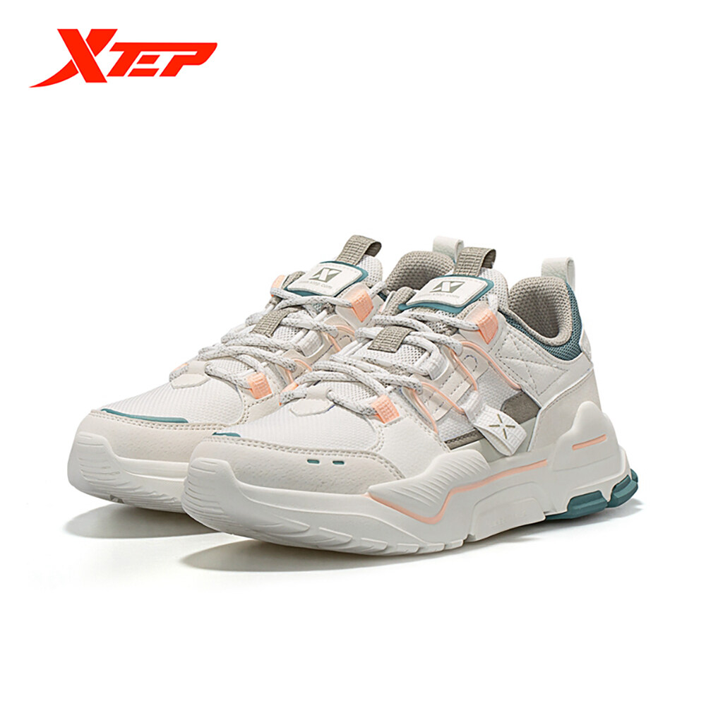 Xtep W giày nữ giày nữ thời trang mới giày chống trượt dày phong cách thường ngày 879118320039