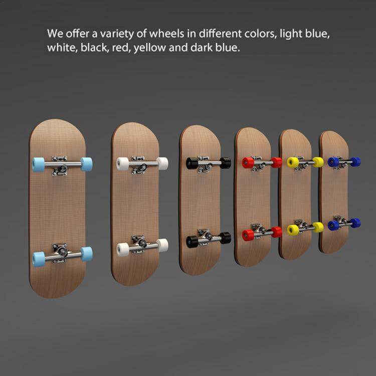 Finger Skateboard Mini Finger Toy Fingerboard with Screwdriver