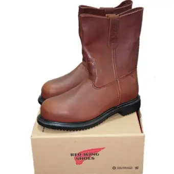 Men S Tradesman 6 Inch Side Zip Waterproof Csa Safety Toe Boot 3532 Red Wing Shoes