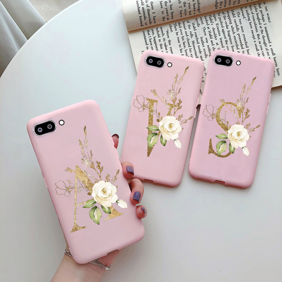 Dành Cho Ốp OPPO A3S/A5/A12E Ốp Lưng Chữ Dễ Thương Ốp Điện Thoại TPU Mềm Mờ, Ốp Cho OPPO A3S/A5/A12E