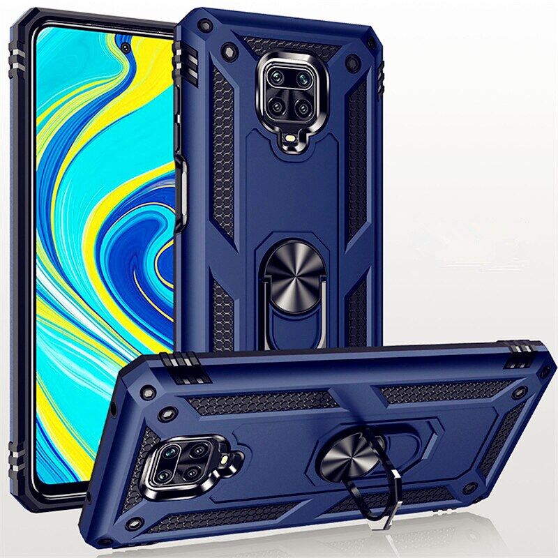 Ốp Lưng Chống Sốc KEYSION Cho Xiaomi Redmi Note 9S Note 9 Pro, Ốp Điện Thoại Viền Kim Loại Gắn Nam Châm Chống Sốc Cho Redmi Note 9 Pro Max