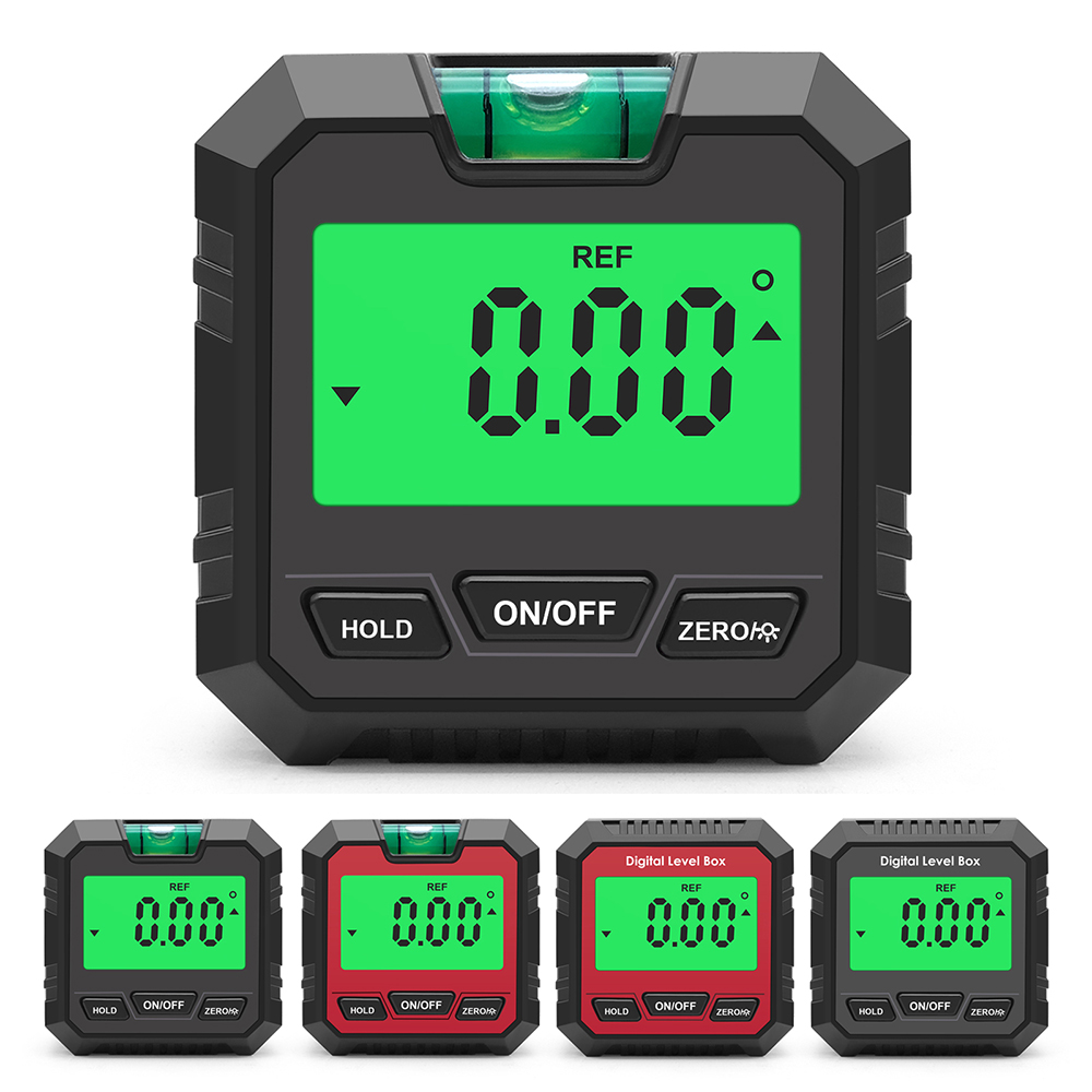 FocusAi  90 Degree Digital Protractor Inclinometer Level Meter Goniometer Measuring Inclinometer