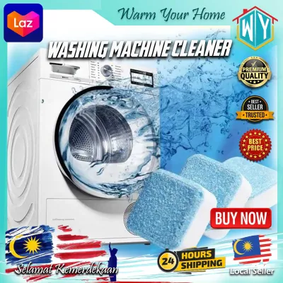 Washing Machine Cleaner 12 pcs Washing Machine Cube Washing Machine Tablets Pembersih Mesin Basuh Baju 洗衣机泡腾片