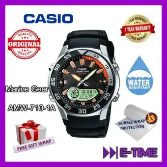 casio marine gear wr100m