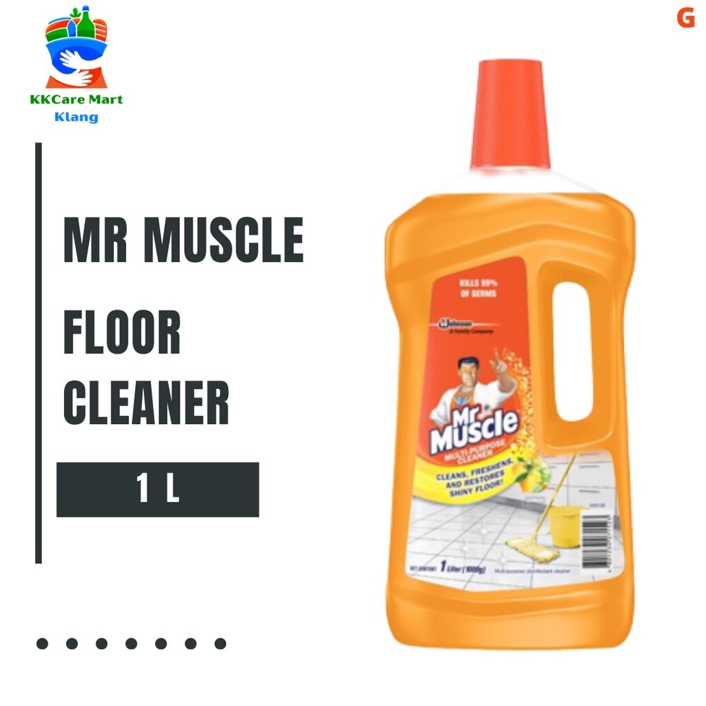Mr Muscle Floor Cleaner Lemon 1L Lazada