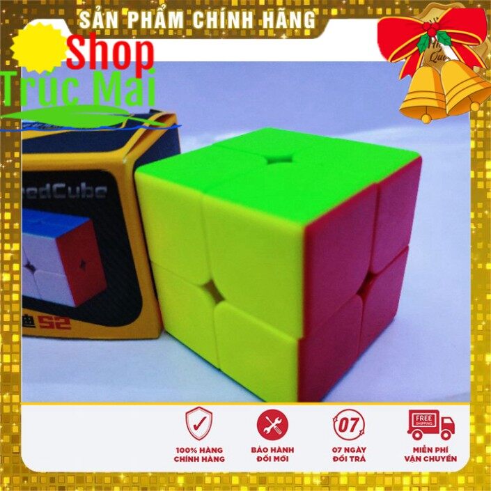 Rubik 2x2 robik Siêu trơn rô bích cao cấp