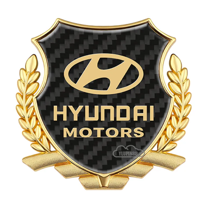 Car Emblem Badge Chrome Sticker 3d Metal Carbon Fiber Car Body Door Rim Vip Stickers Decals