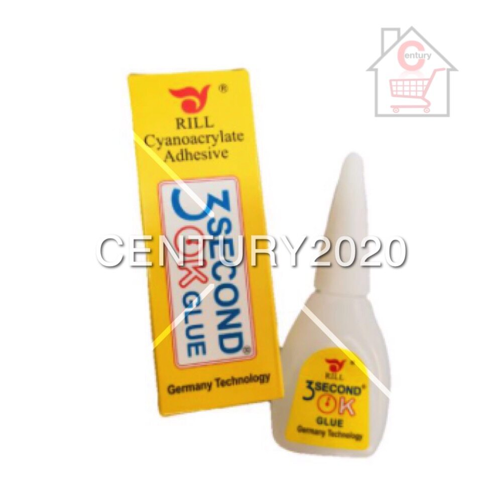 Rill 3 Second OK Super Glue 1 Pcs Lazada