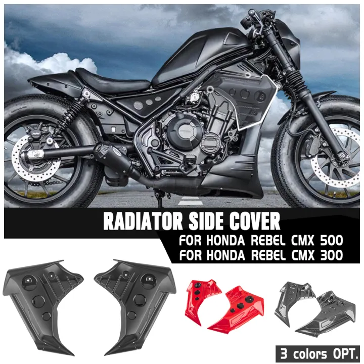 honda rebel side cover
