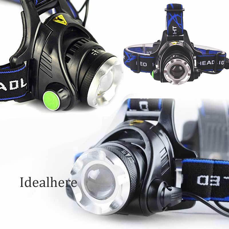 Hong 12000lm xm-l xml t6 led headlamp headlight flashlight 18650 head light lamp