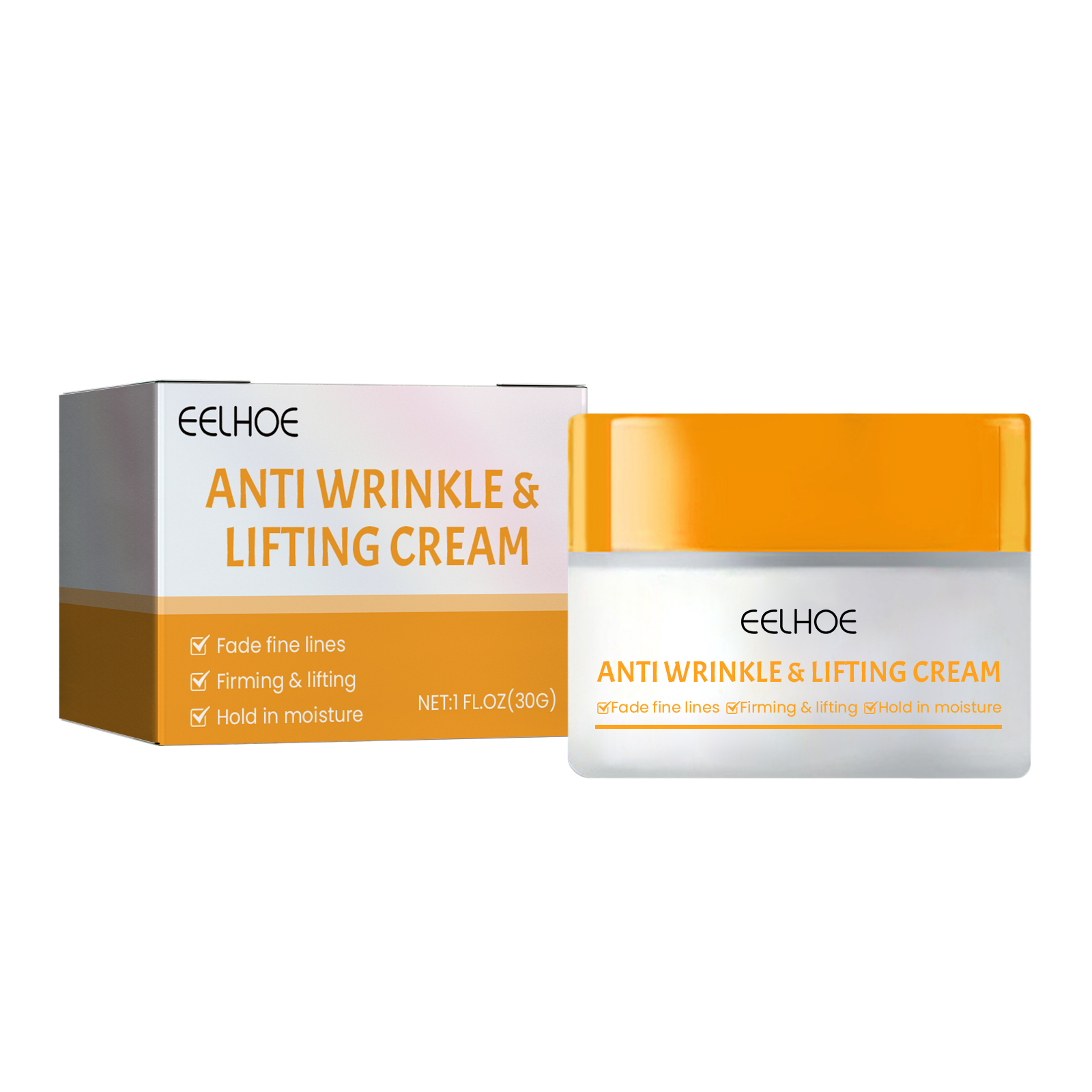 Eelhoe Squalane Essence Oil Anti Wrinkle Firming Face Cream Snail Moisturizer Firming Anti Aging Essence Cream Skin Repair Serum Brightening Anti Aging Fine Lines Lifting Essence Cream