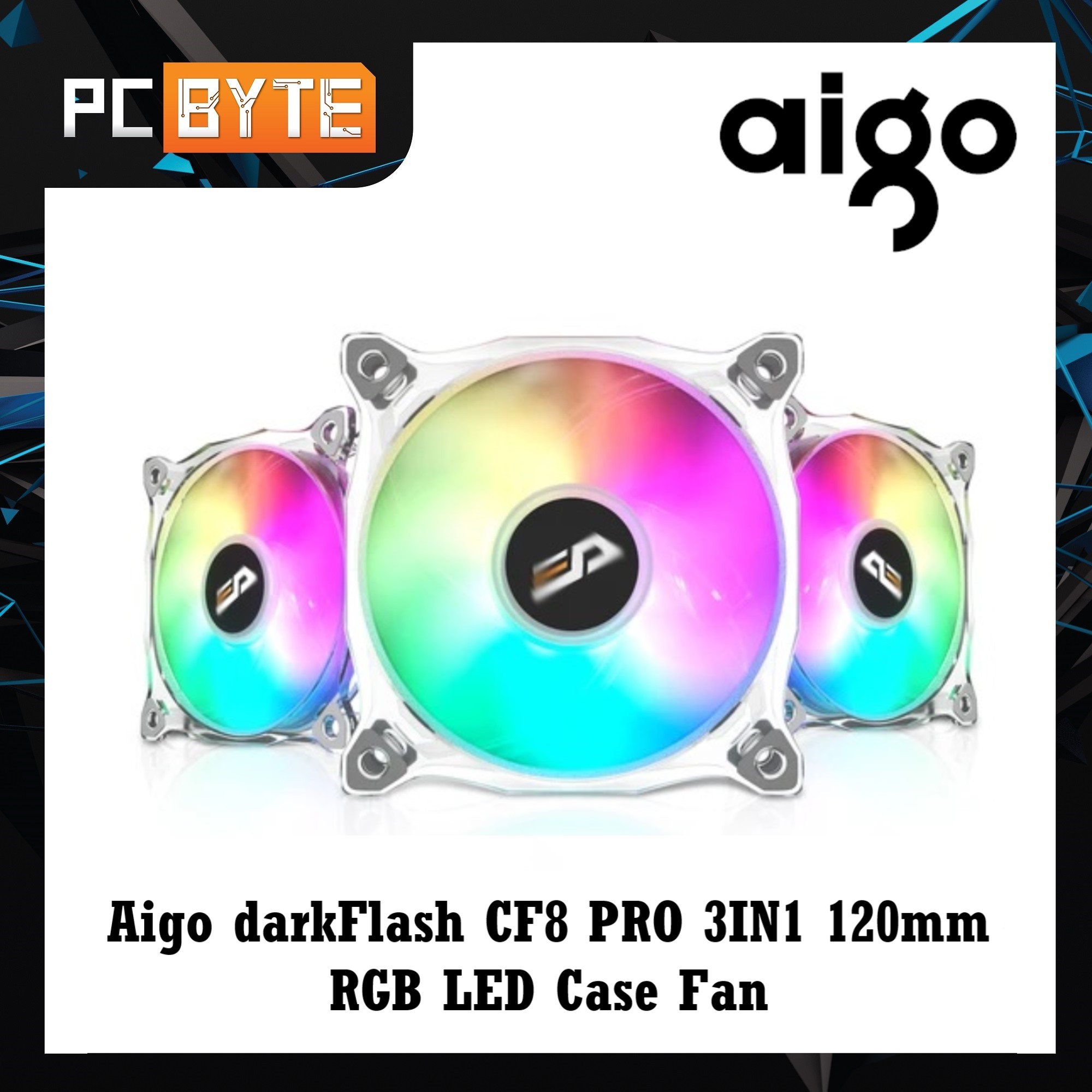 Aigo darkFlash CF8 PRO 3IN1 120mm RGB 