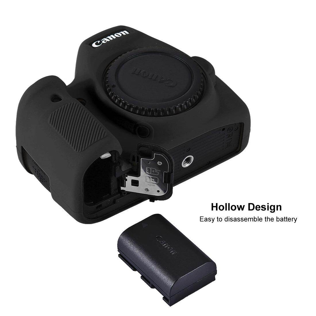 PULUZ Ốp Bảo Vệ Silicon Mềm Cho Canon EOS 6D
