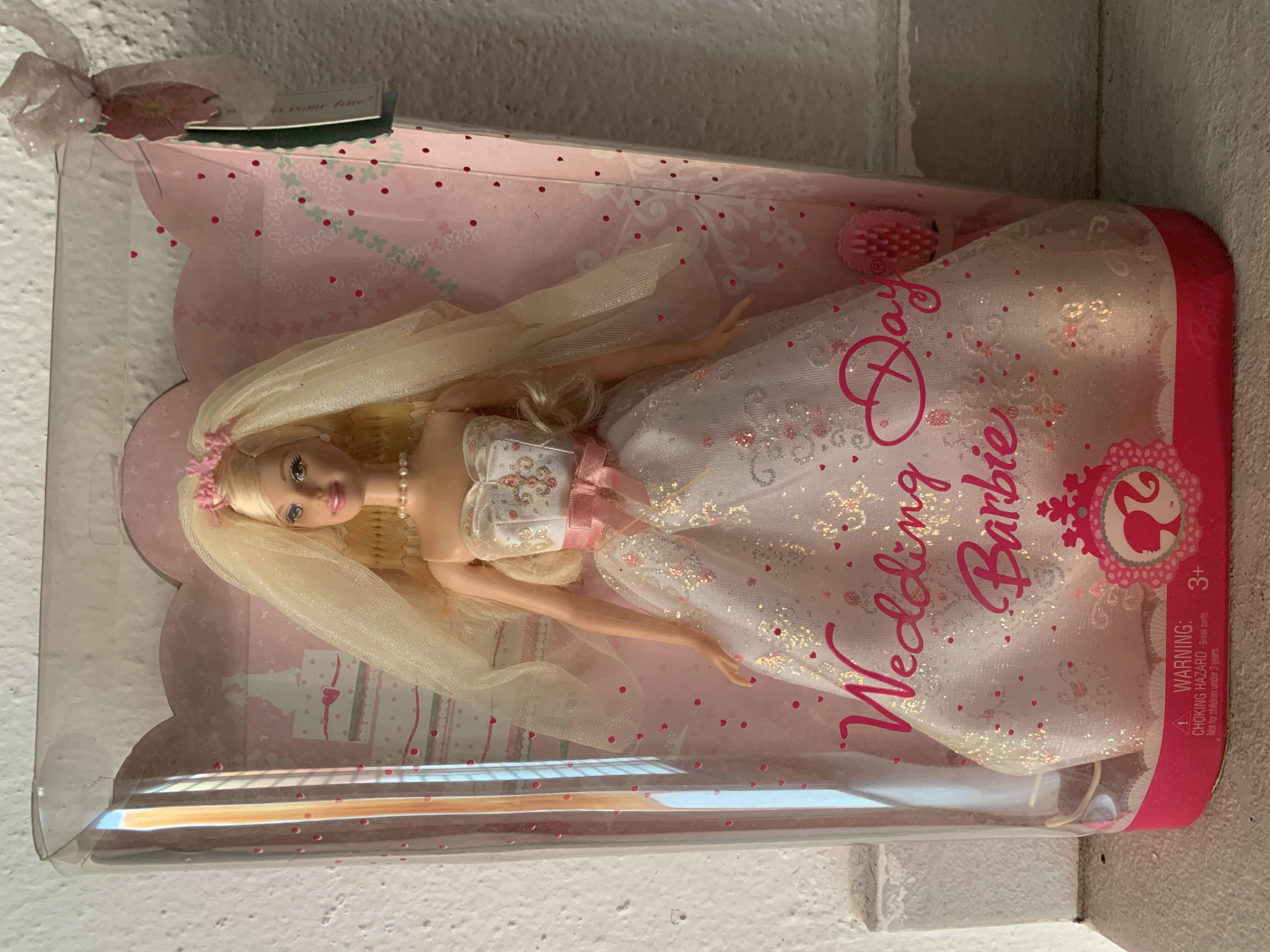 barbie doll wedding day