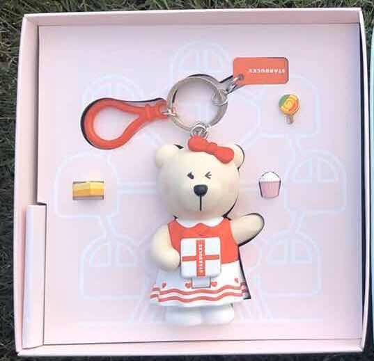 Starbuck 520 with star love star gift card boys and girls models can be used as accessories keychain gift box with magnetic stickers