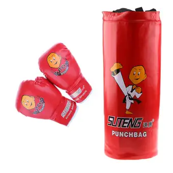 children's punch bag and gloves set