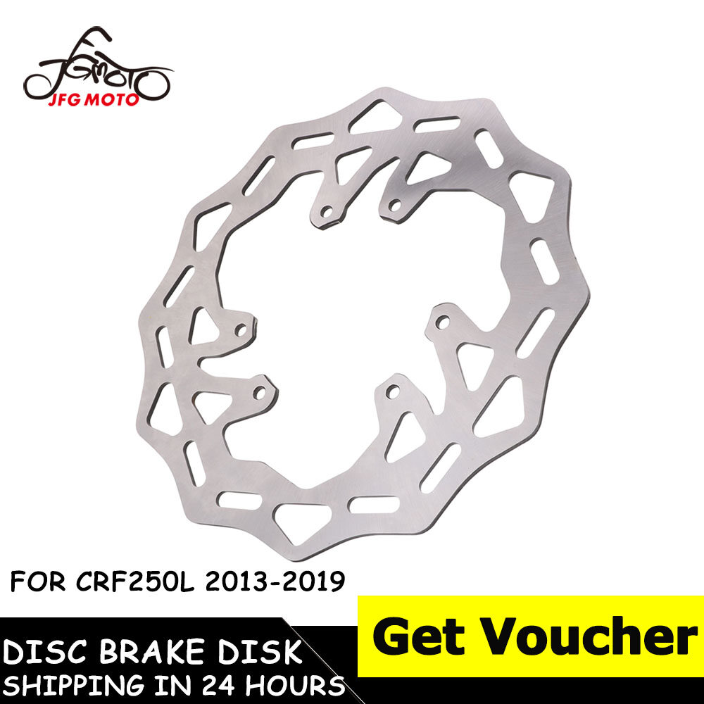 Jfg moto motorcycle front brake discs rotors for crf250l 2013-2019 dirt bike ready stock
