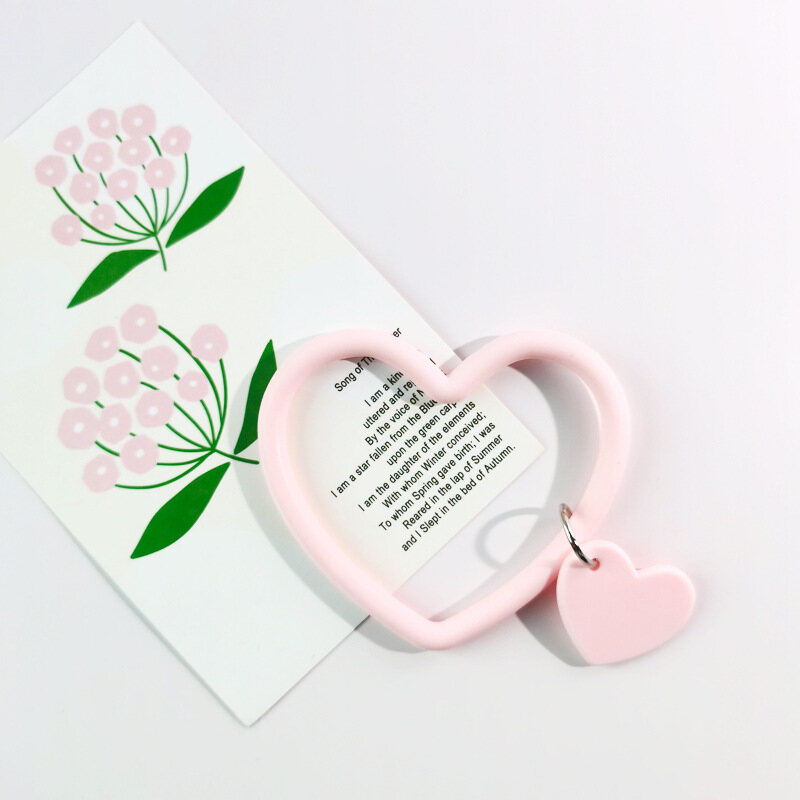 Sports Bracelet Silicone Keychain Love Keychain Transparent Color Bracelet Phone Chain Silicone Bracelet