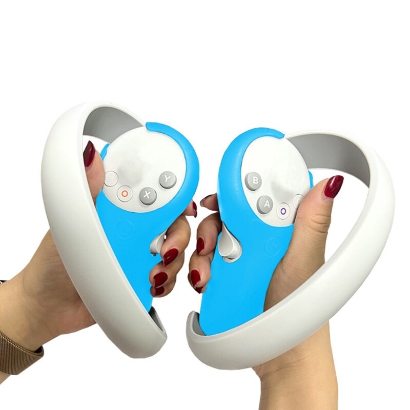 Sweat-Proof Controller Silicone Grip for Pico 4 VR Handle Controller Protector Multi-Colors Controller Grips Accessories