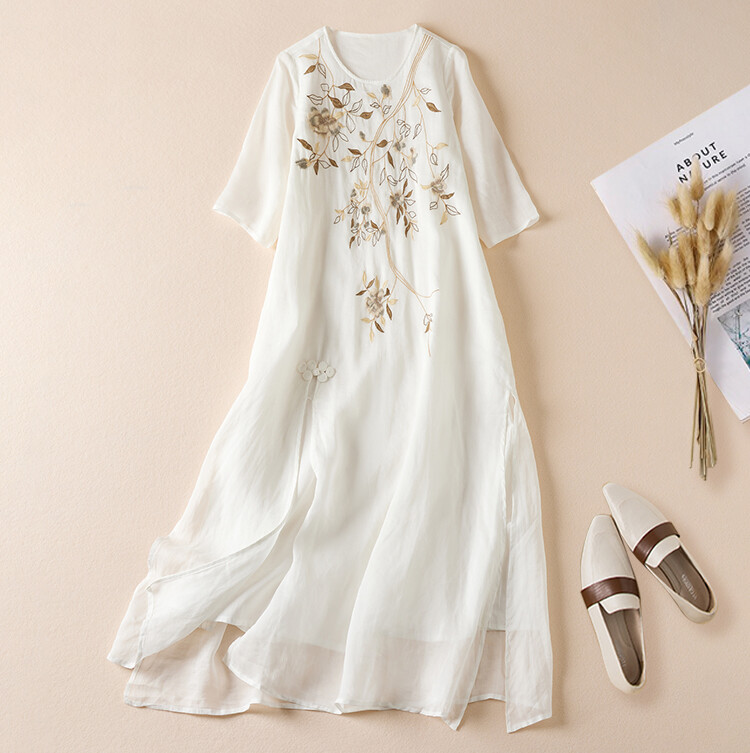 Embroidery Aliexpress Linen Dresses NWOT $1,150 Zimmermann Peggy