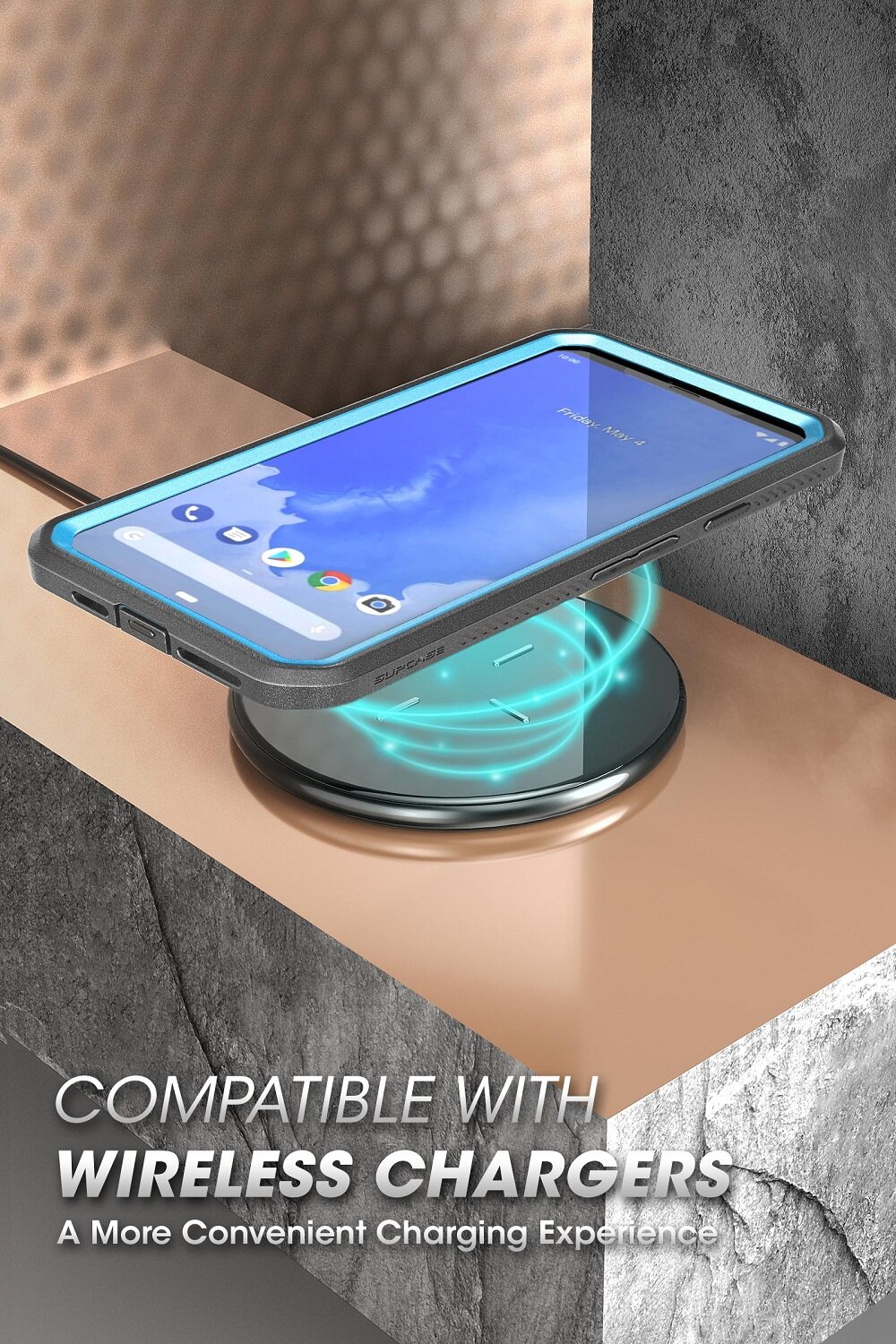 SUPCASE UBPro Casing for Google Pixel 4/ 4XL 2019 Full-Body Rugged Shockproof Case with Holster& Screen Protector& Kickstand