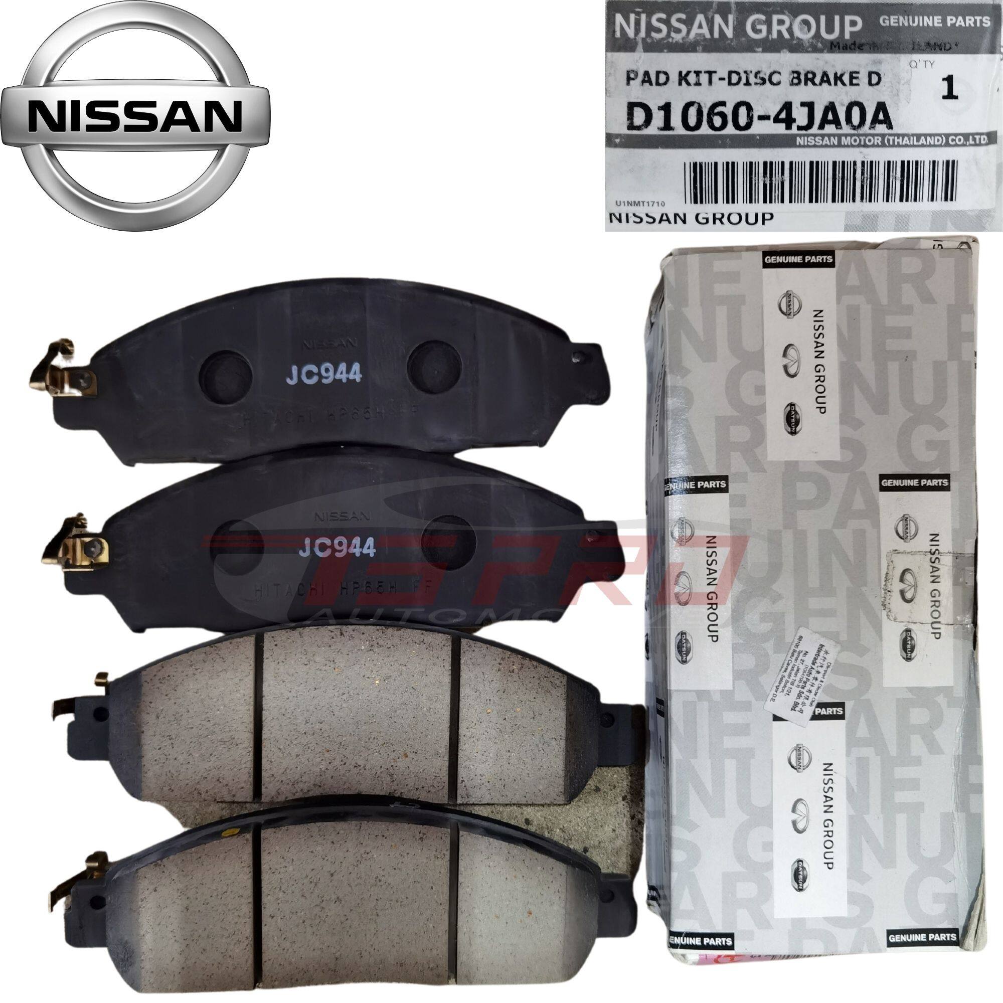 Nissan Genuine D10604JA0A Front Brake Pad Nissan Navara NP300 D23T