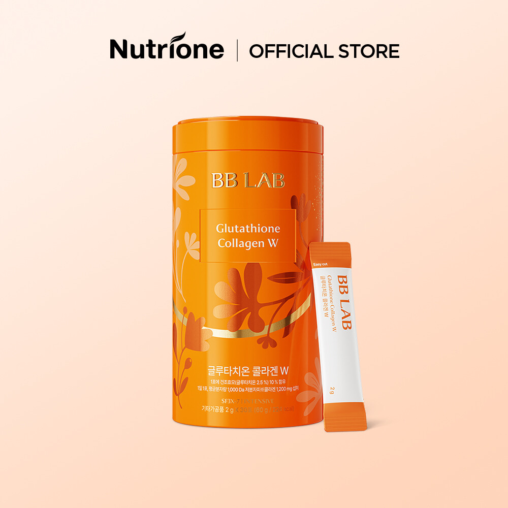NUTRIONE BB LAB Intensive Glutathione Collagen W (2g x 30 sticks) + FREE 10  Sticks