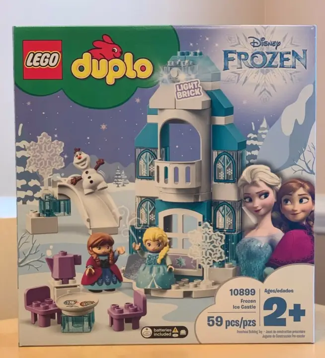 lego duplo princess frozen ice castle 10899