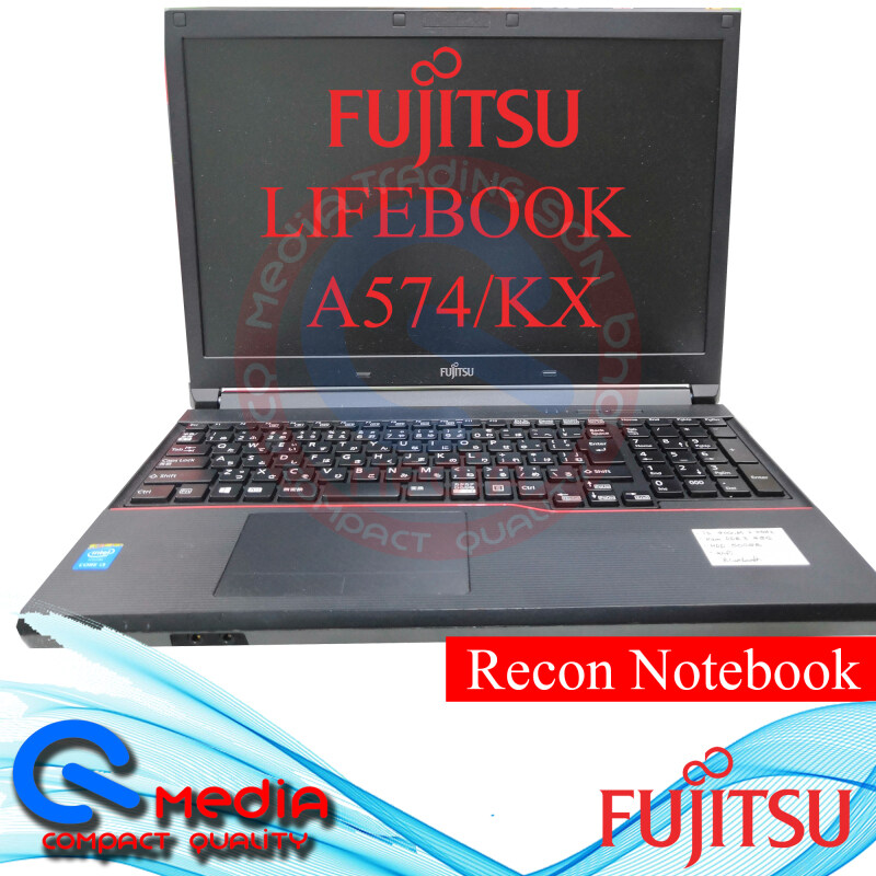 Fujitsu LIFEBOOK A574/KX Recon Laprop/ Notebook (39.6 cm (15.6), 4th gen Intel® Core™ i3 ,4 GB DDR3-SDRAM, 500 GB HDD, Windows 10 64bits) Malaysia