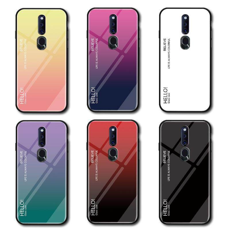 Zeallion Ốp Lưng Kính Cường Lực Gradient Cho "OPPO F11 Pro" Ốp Bảo Vệ Điện Thoại