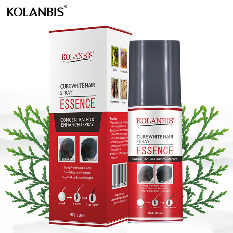 White Hair Treatment Tonic Essence Spray Herbal Hair Darkening Therapy Reduce Gray Hair Remedy Healthy Scalp Hair Care | Lazada White Hair Treatment Tonic Essence Spray Herbal Hair Darkening Therapy Reduce Gray Hair Remedy Healthy Scalp Hair Care | Lazada