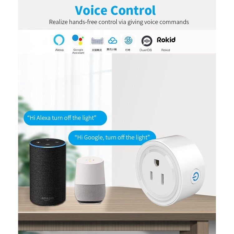 【Wholesale】AUBESS Ổ Cắm Thông Minh Ổ Cắm Thông Minh Tuya Tiêu Chuẩn Mỹ Ổ Cắm Thông Minh WiFi Bộ Chuyển Đổi Phích Cắm Điều Hòa Không Khí 10/16/20A Điều Khiển Bằng Giọng Nói Tự Động Bật/Tắt Hẹn Giờ Tuya AlexaSiri GoogleGoogle Home IFTTT ECHO