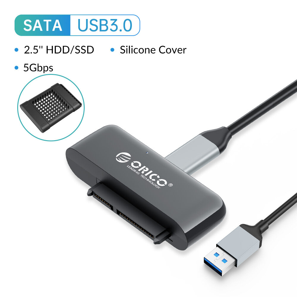Orico sata to usb adapter usb 3.0 to sata 3 cable converter cabo for 2.5 hdd ssd hard disk drive sata to usb adapter