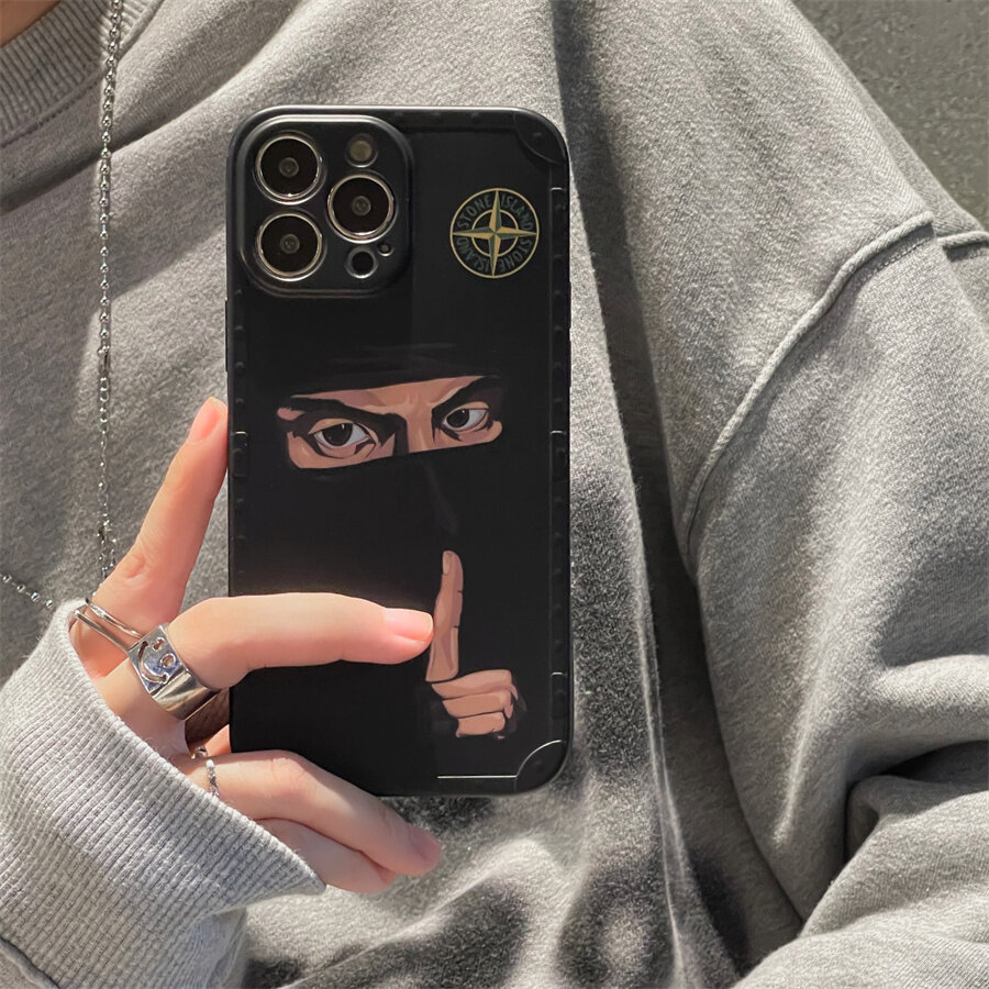 Tide Brand Matte Phone Case For Iphone 13 13pro 13promax 12 12pro 12promax Creative Cool Cartoon 8795