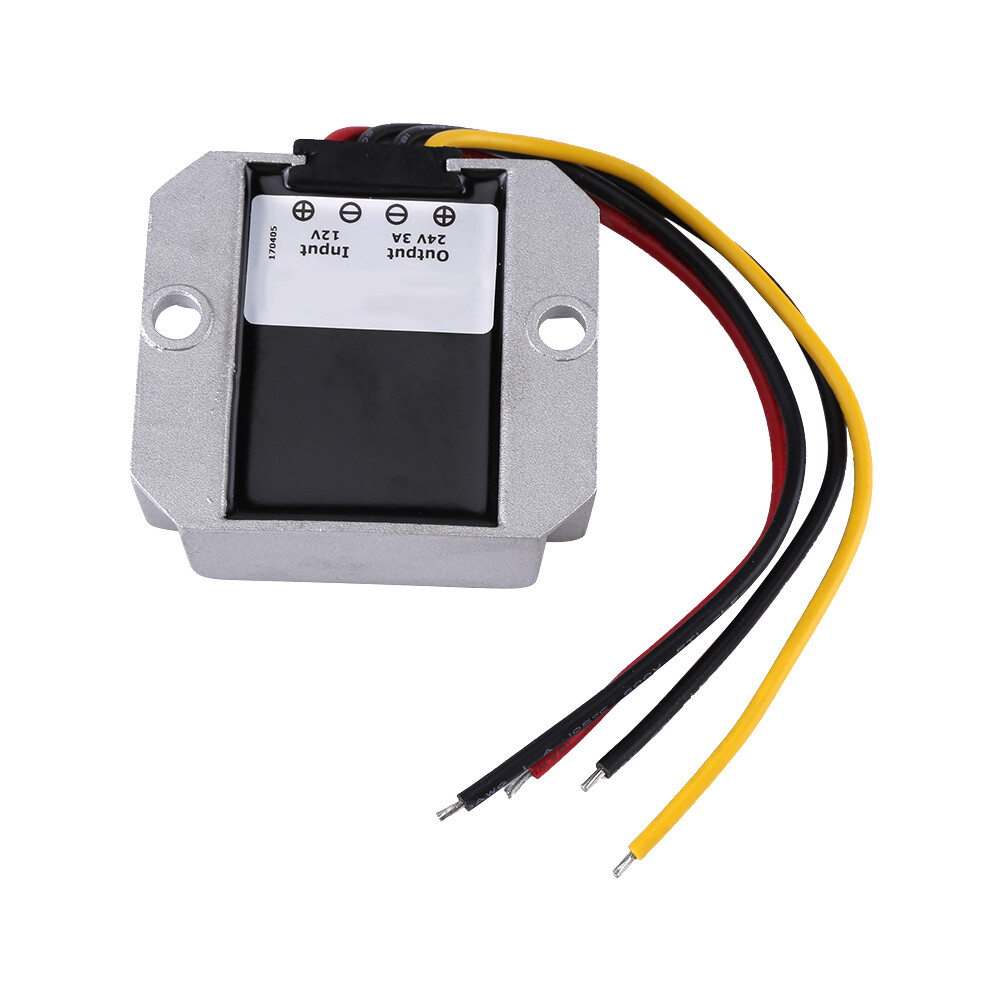 DC Stabilized Power Converter DC-DC 12V To 24V 3A 72W Waterproof Voltage Step Up