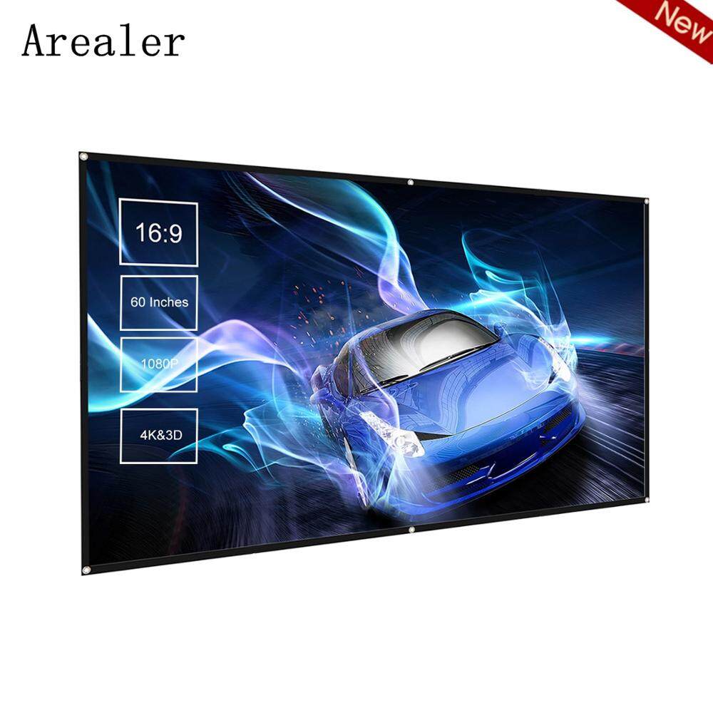 169 High Brightness Reflective Projector Screen 150 inches Portable
