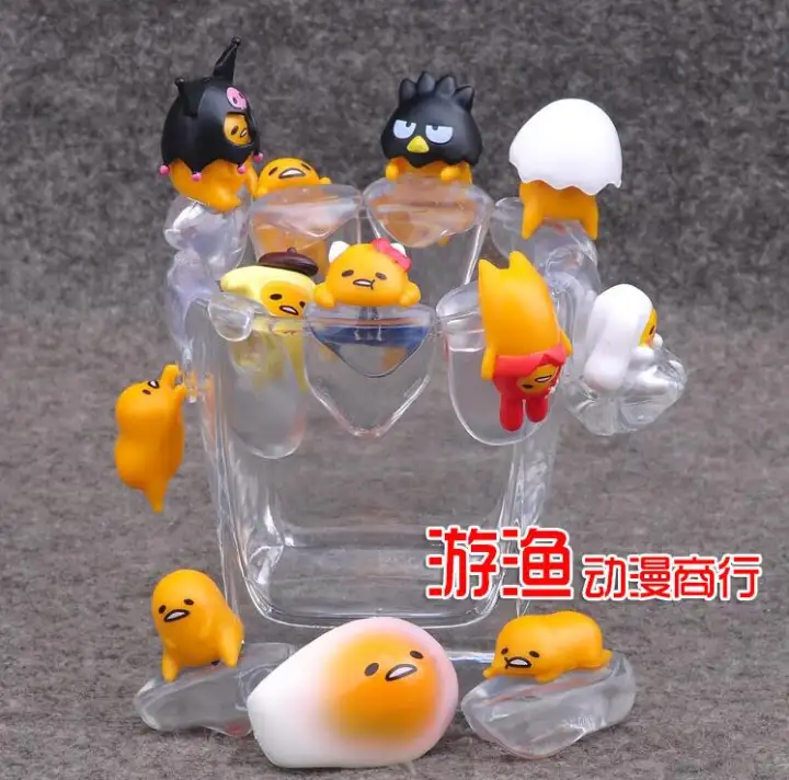 12pcs Set Gudetama Egg Putitto Series Cup Doll Anime Figure Toy Collection Model Toy Action Figure For Friends Gift Lazada Ph
