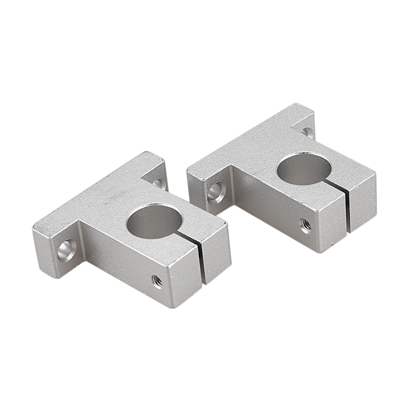 2 x SK16 16mm Linear Rail Shaft Guide Support for XYZ Table CNC ...