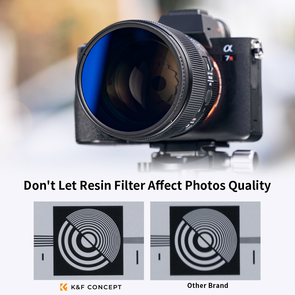 K&F Concept Filter Kit Netural Density ND4 MCUV for CPL filter Camera Lens Bundle With 1pcs Cleaning cloth and Filter Pouch 58mm 62mm 67mm