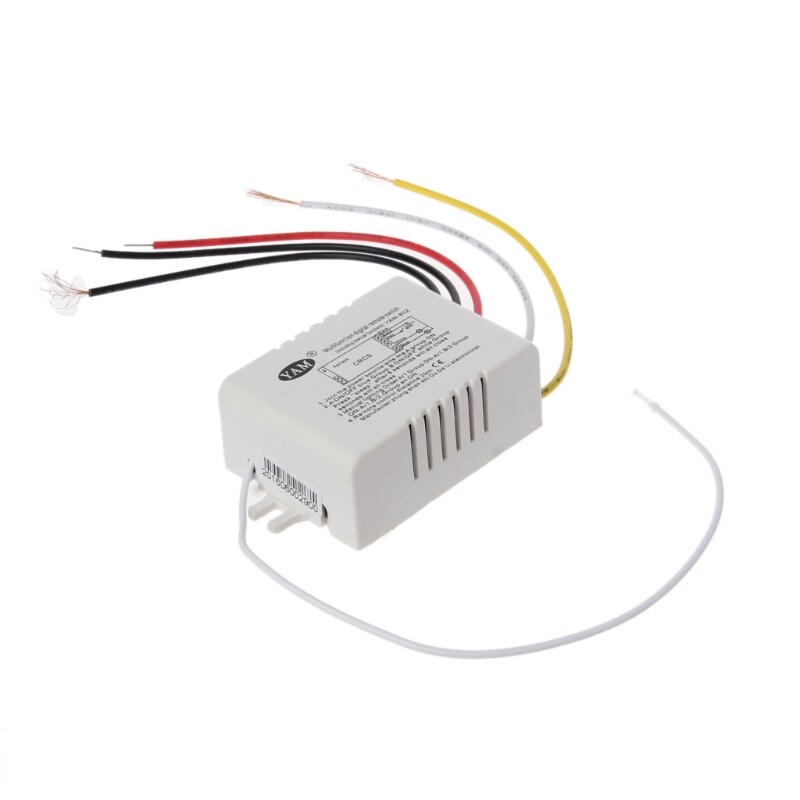 Wireless 2 Channel ON/OFF Lamp Remote Control Switch Receiver Transmitter