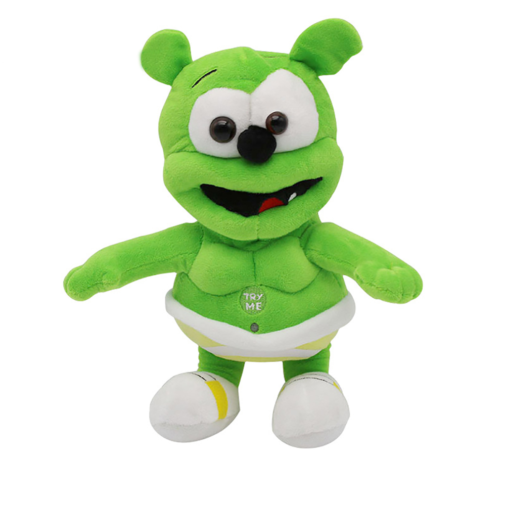 Goodbro búp bê âm nhạc gấu gummy đáng yêu, quà tặng đồ chơi nhồi bông xoa dịu giấc ngủ cho bé 30cm